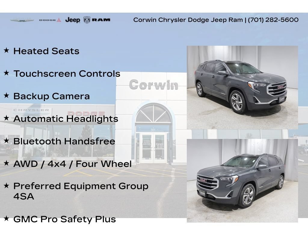 Used 2021 GMC Terrain SLT w/ Infotainment Package II AWD/4WD image 8