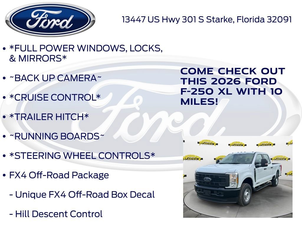 New 2026 Ford F250 XL image 10