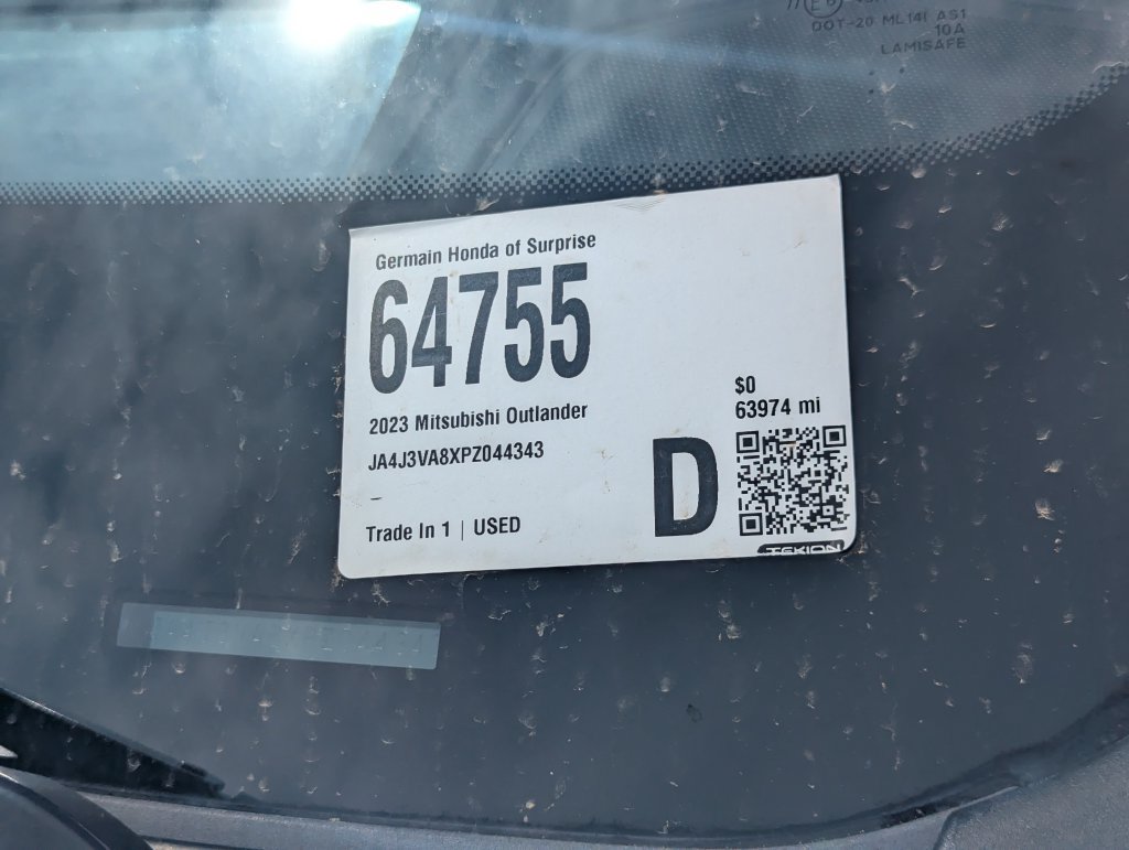 Used 2023 Mitsubishi Outlander SEL FWD image 33