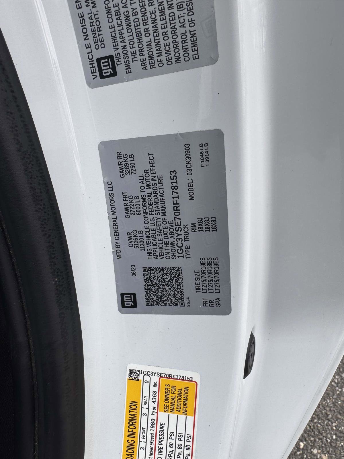 Used 2024 Chevrolet Silverado 3500 W/T w/ WT Convenience Package image 20