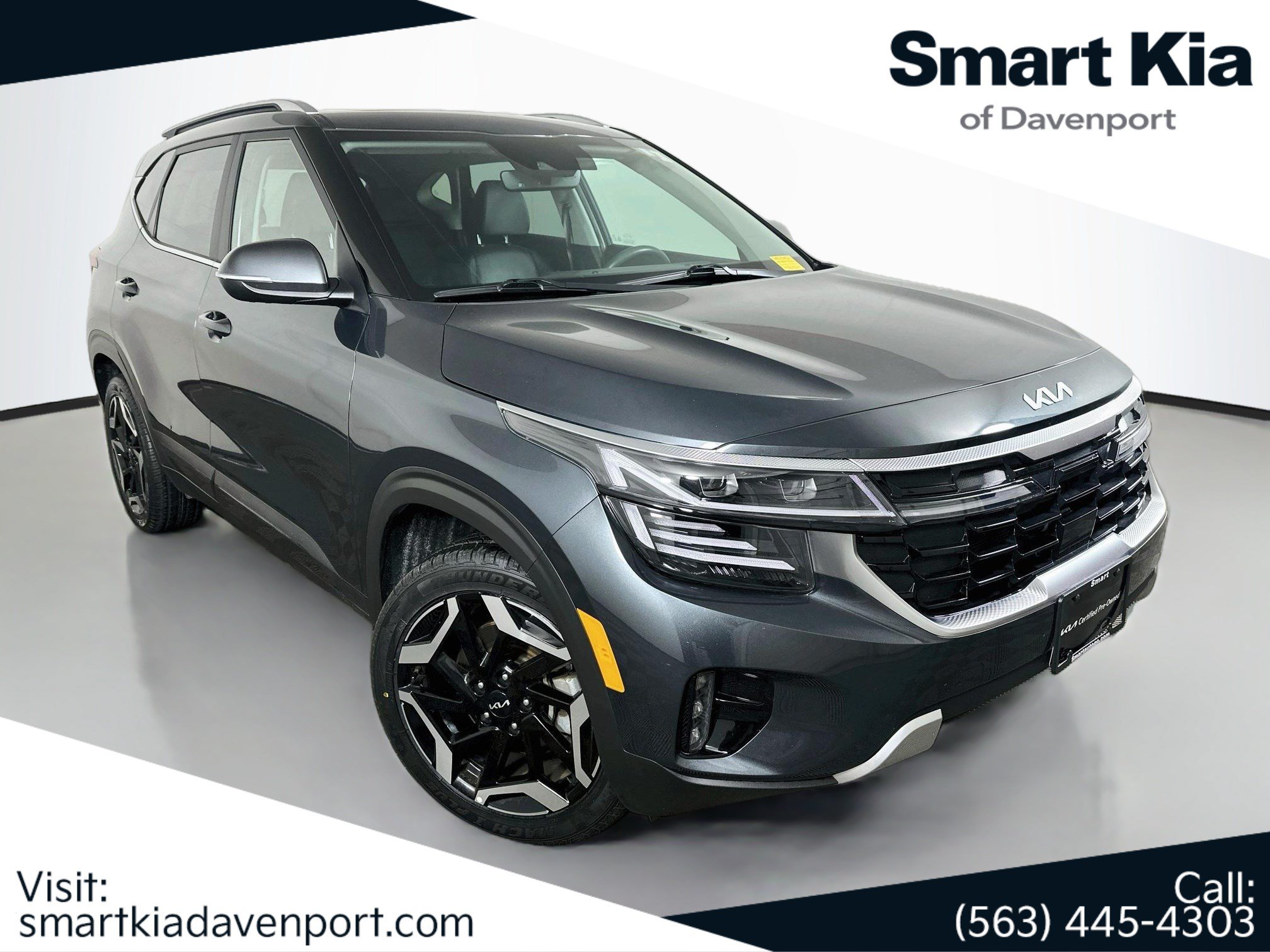 Certified 2024 Kia Seltos SX w/ SX Sunroof Package