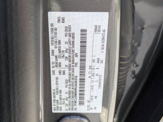 Used 2024 Ford Escape ST-Line w/ Cold Weather Package image 30