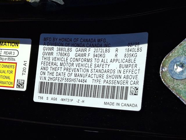 Used 2025 Honda Civic Sport image 27