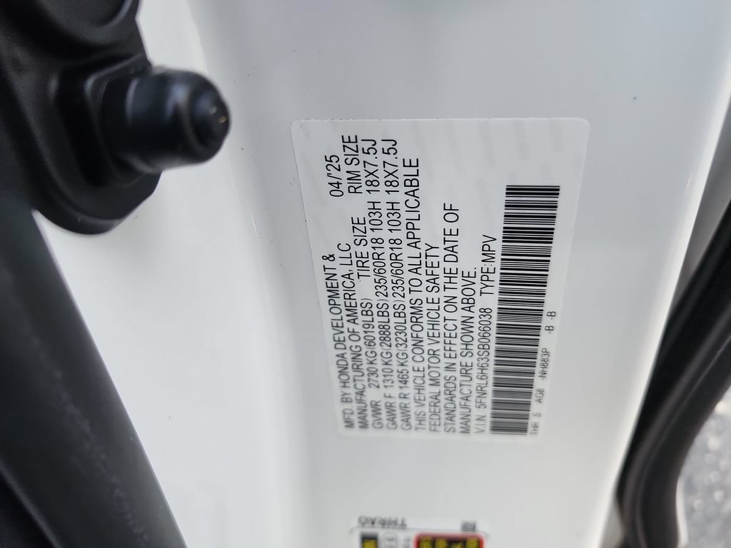 Certified 2025 Honda Odyssey EX-L image 35
