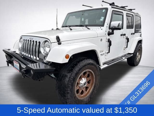 Used 2016 Jeep Wrangler Unlimited Sahara w/ Mopar Chrome Edition Group AWD/4WD image 3