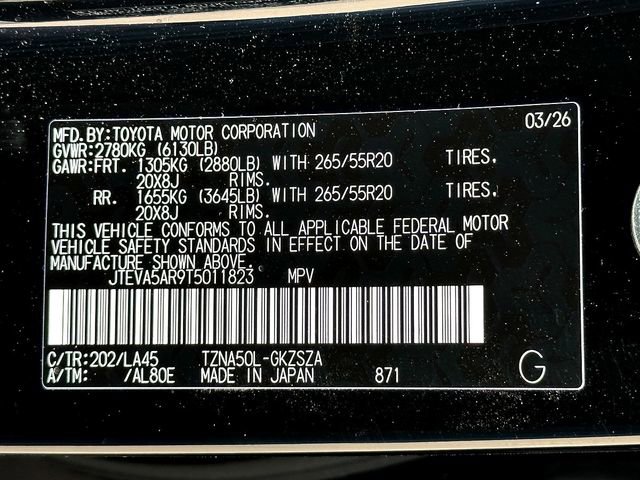 New 2026 Toyota 4Runner Limited RWD image 23