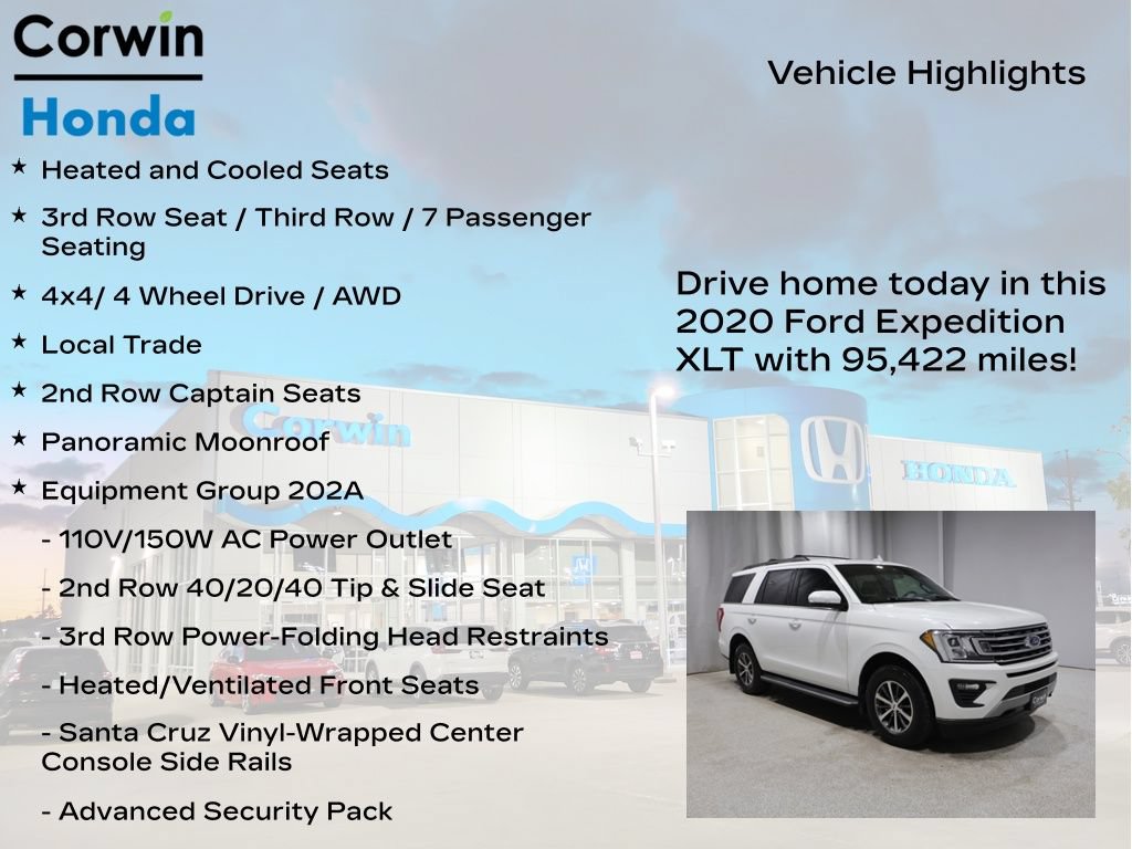 Used 2020 Ford Expedition XLT w/ Equipment Group 202A AWD/4WD image 7