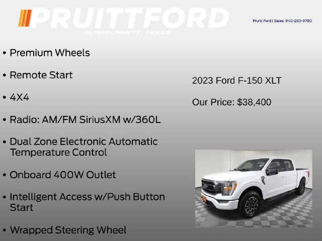 Used 2023 Ford F150 XLT w/ Equipment Group 302A High AWD/4WD image 31