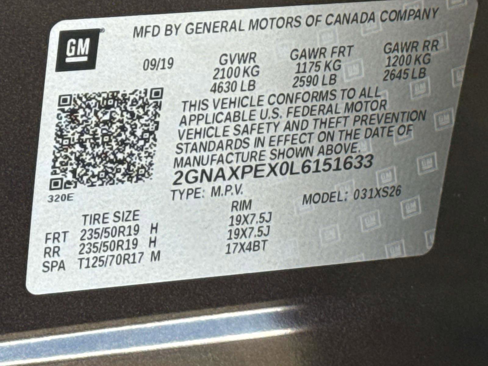 Used 2020 Chevrolet Equinox Premier FWD image 30
