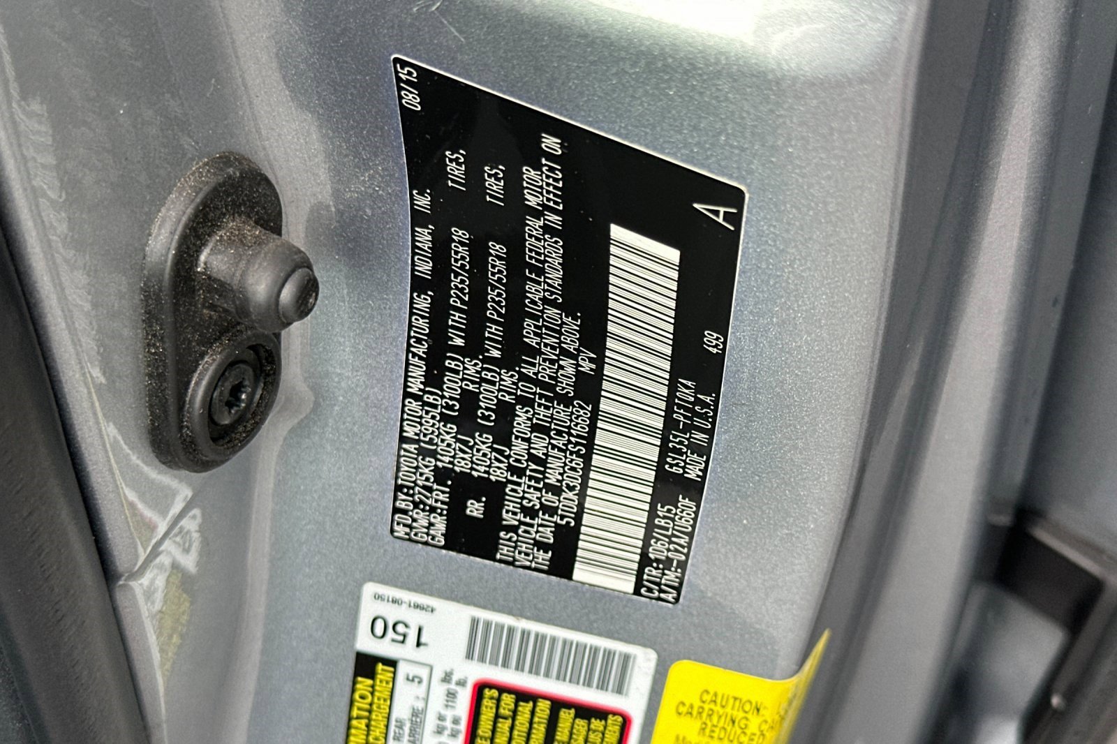 Used 2015 Toyota Sienna Limited Premium image 42