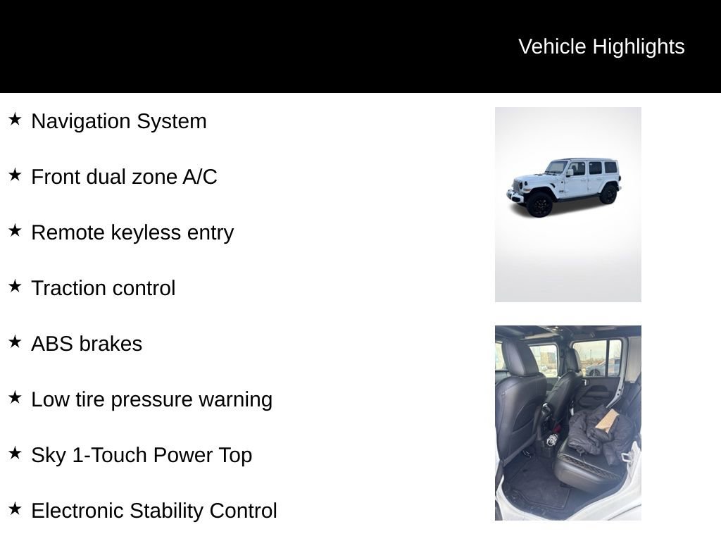 Used 2022 Jeep Wrangler Unlimited Sahara image 2