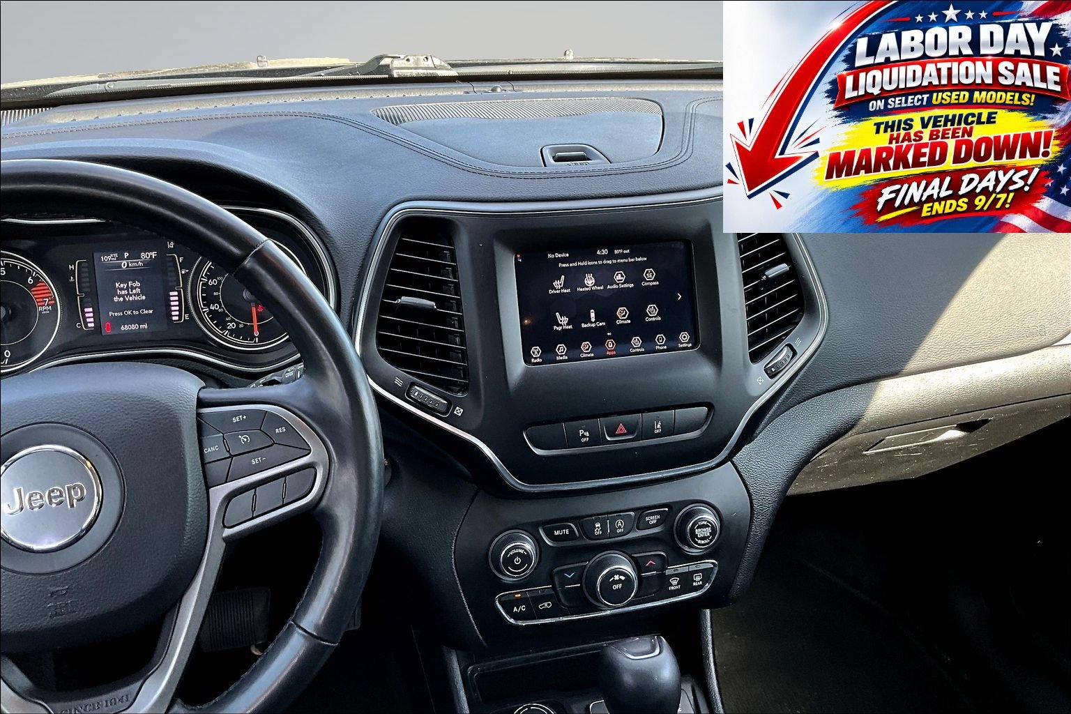 Used 2021 Jeep Cherokee Latitude Plus AWD/4WD image 11