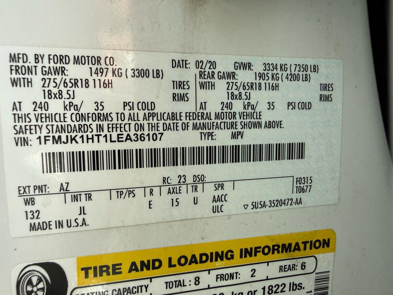 Used 2020 Ford Expedition Max XLT image 46