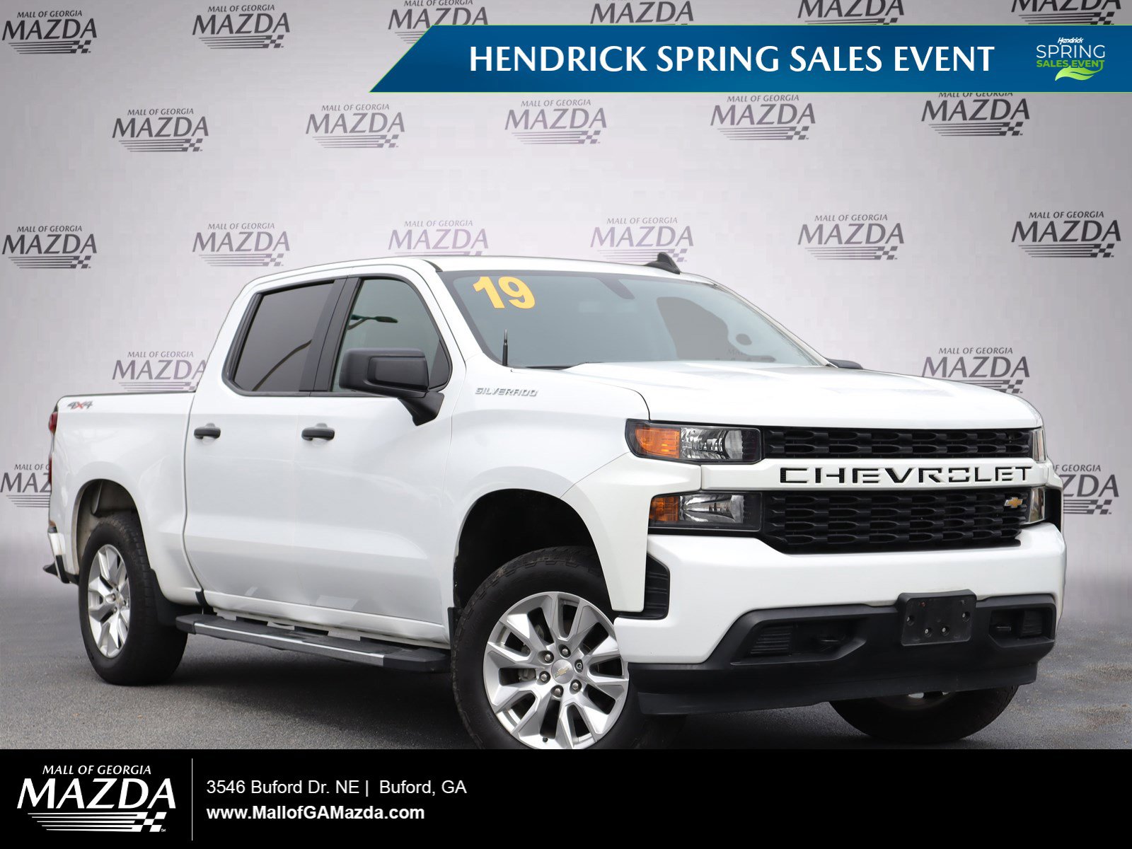 Used 2019 Chevrolet Silverado 1500 Custom w/ Custom Value Package image 1