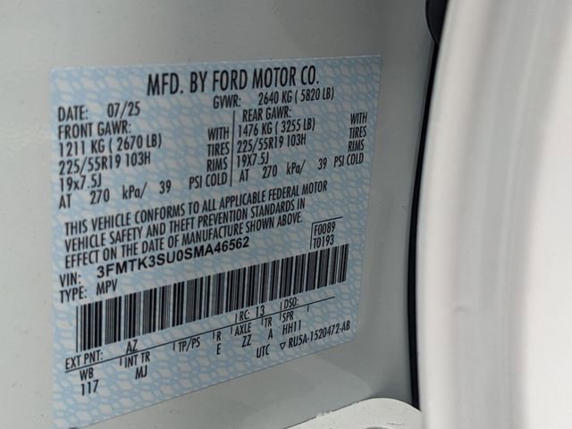 New 2025 Ford Mustang Mach-E Premium w/ Interior Protection Package image 31