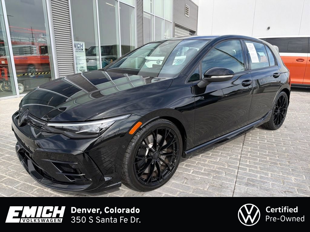 Certified 2025 Volkswagen Golf R Black Edition w/ Euro Stye Package image 1