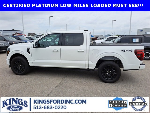 Certified 2024 Ford F150 Platinum w/ Equipment Group 702A High image 2