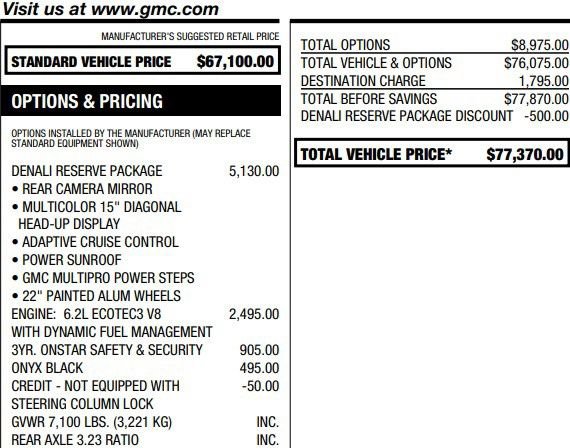 Used 2023 GMC Sierra 1500 Denali w/ Denali Reserve Package AWD/4WD image 2
