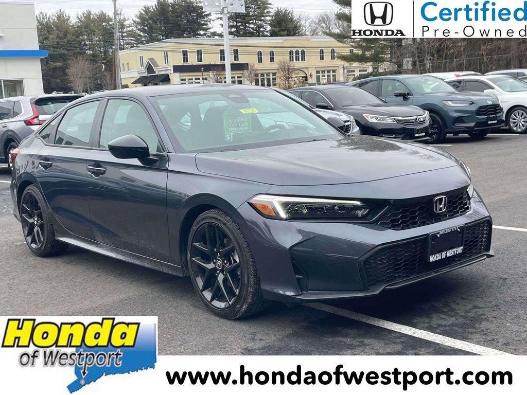 Certified 2025 Honda Civic Sport