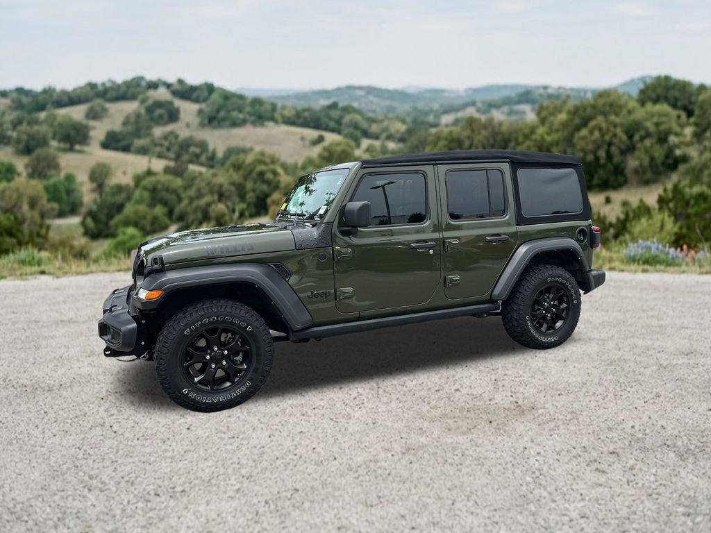 Used 2022 Jeep Wrangler Unlimited Sport AWD/4WD image 4