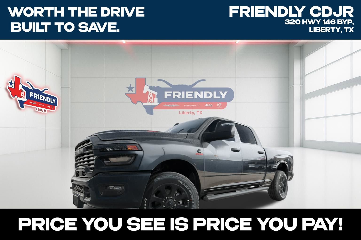 New 2026 RAM 2500 Tradesman RWD 360° Tour