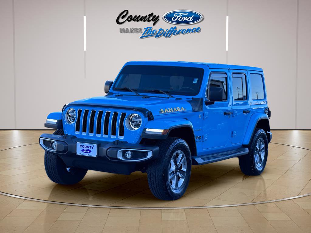 Used 2021 Jeep Wrangler Unlimited Sahara image 2