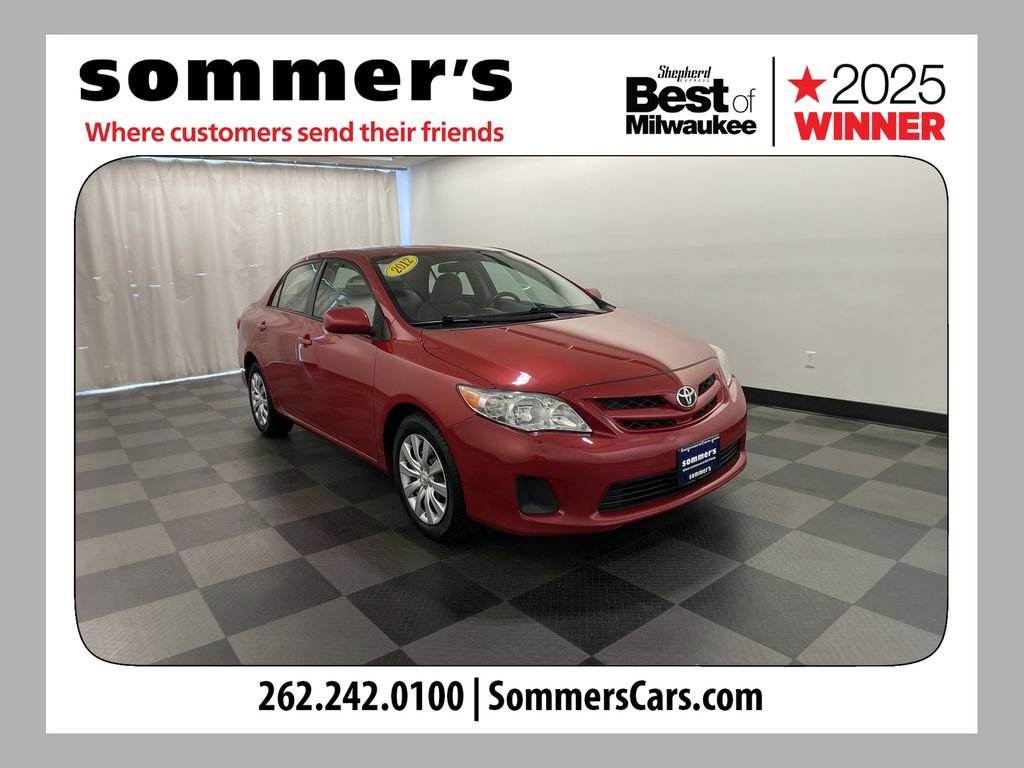 Used 2012 Toyota Corolla LE FWD image 1