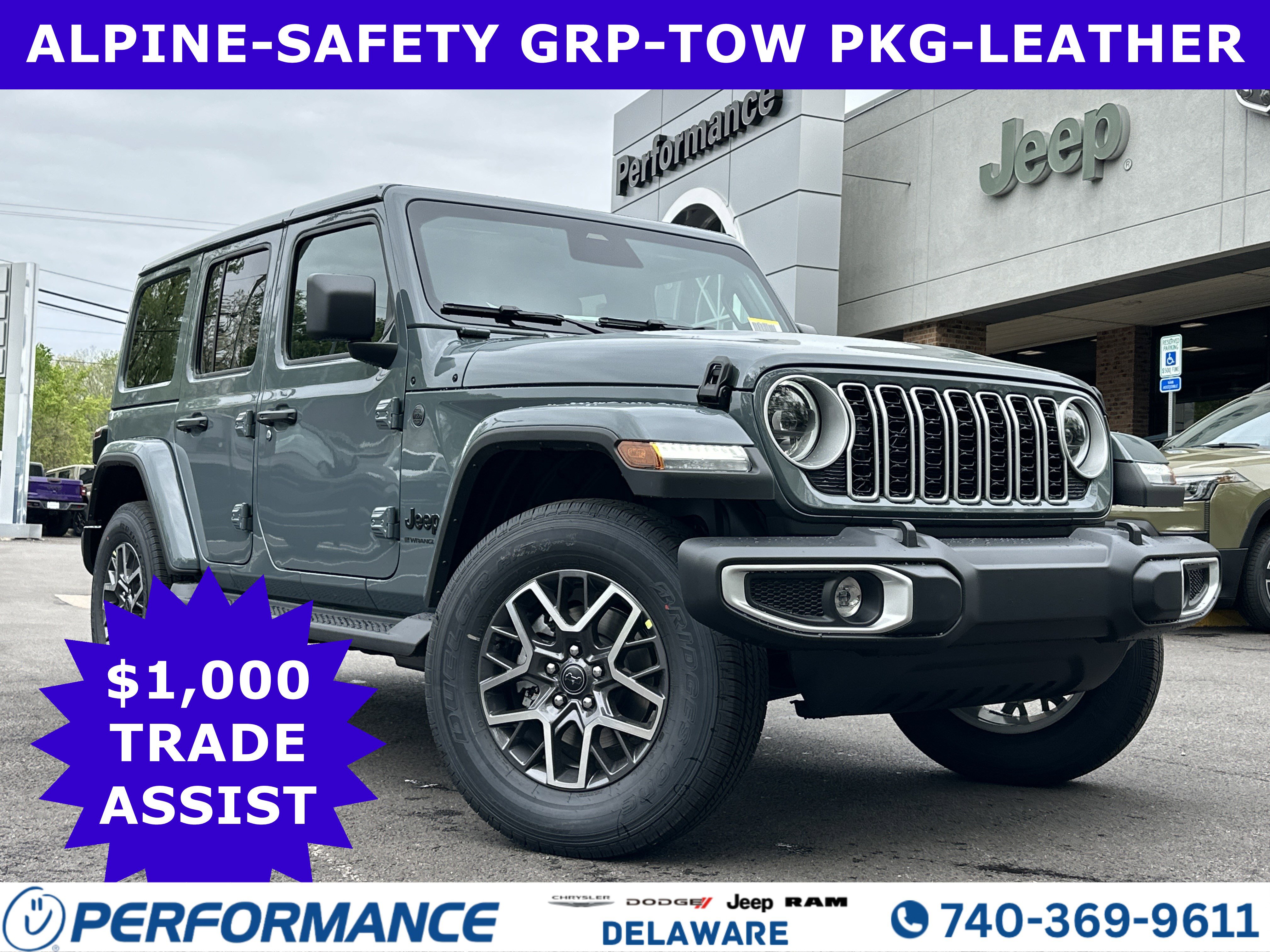 New 2026 Jeep Wrangler Unlimited Sahara AWD/4WD image 1