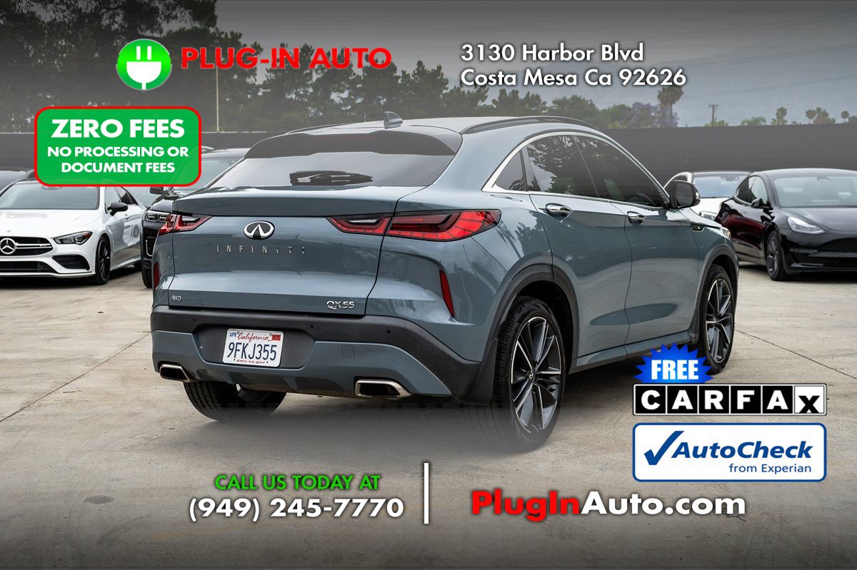 Used 2023 INFINITI QX55 Luxe w/ Cargo Package AWD/4WD image 4
