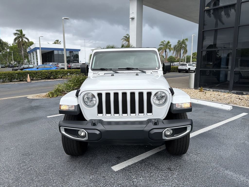 Used 2020 Jeep Wrangler Unlimited Sahara w/ Safety Group AWD/4WD image 3