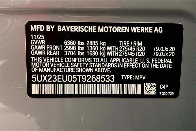 New 2026 BMW X5 xDrive40i w/ M Sport Package image 10