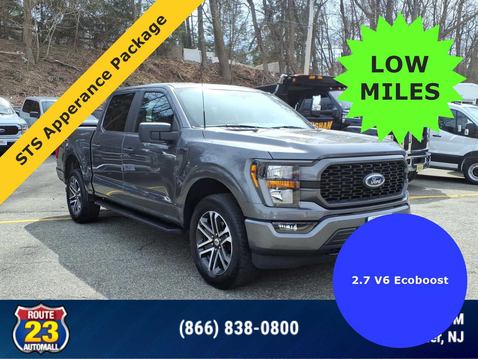 Certified 2023 Ford F150 XL w/ STX Appearance Package