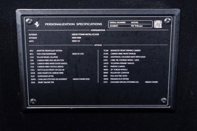 Used 2020 Ferrari F8 Tributo image 62