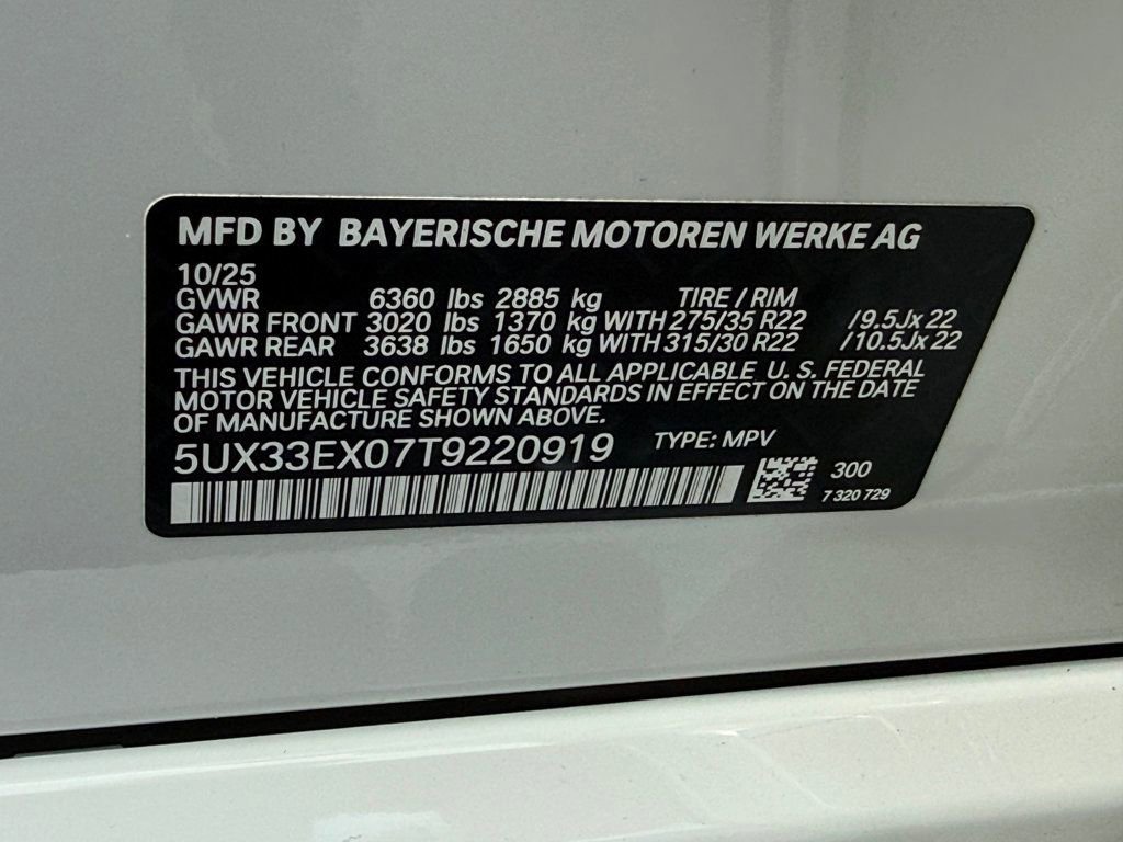 Used 2026 BMW X6 xDrive40i w/ Climate Comfort Package image 44