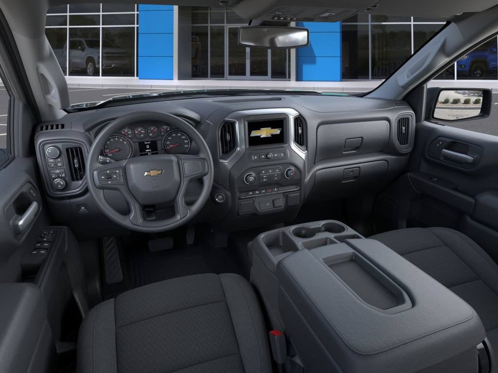 New 2026 Chevrolet Silverado 1500 Custom w/ Turbomax Blackout Package AWD/4WD image 17