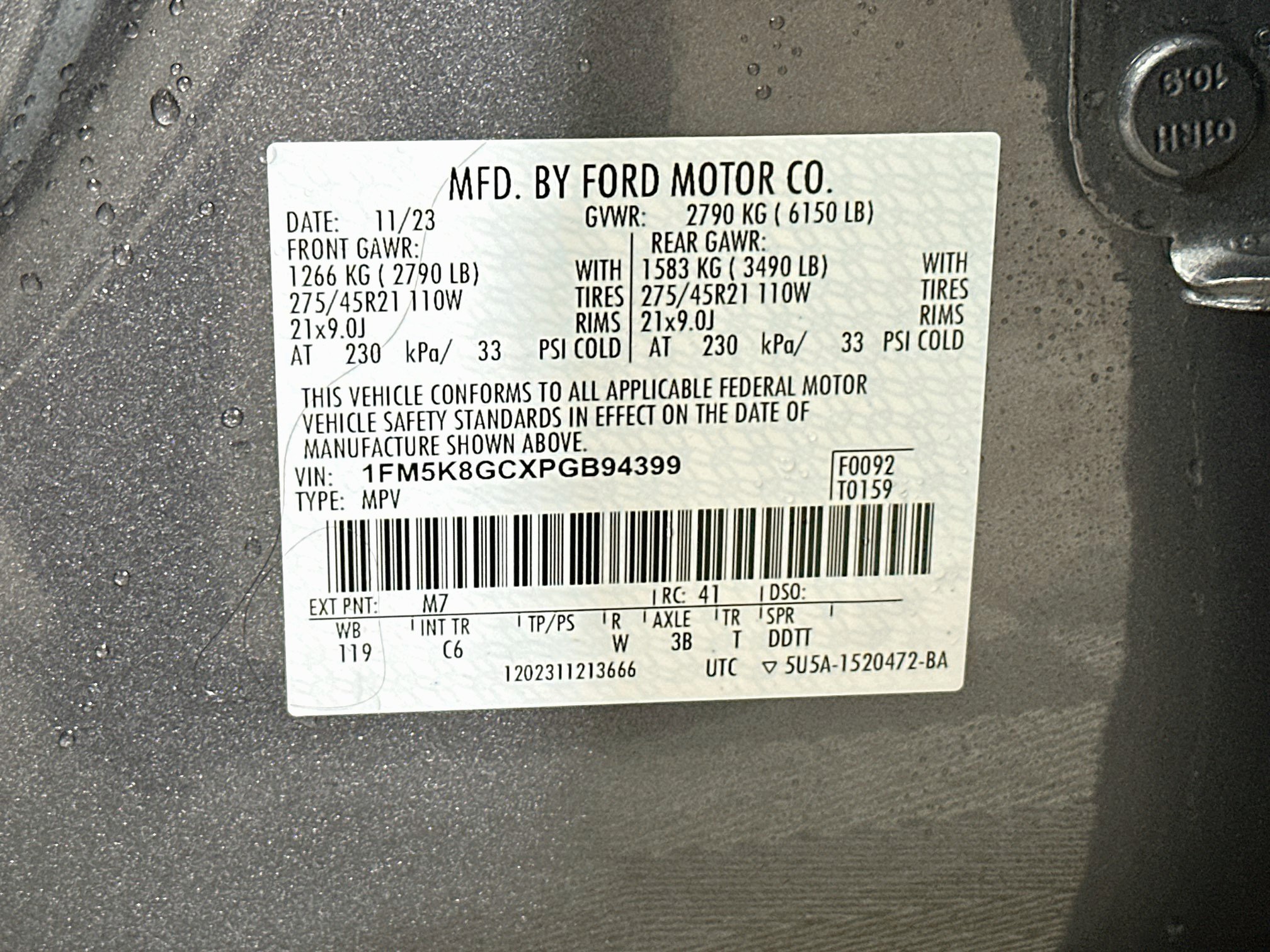Used 2023 Ford Explorer ST w/ Equipment Group 401A AWD/4WD image 34