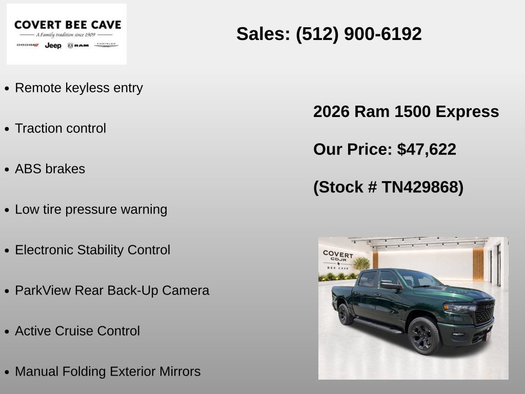 New 2026 RAM 1500 Express AWD/4WD image 7