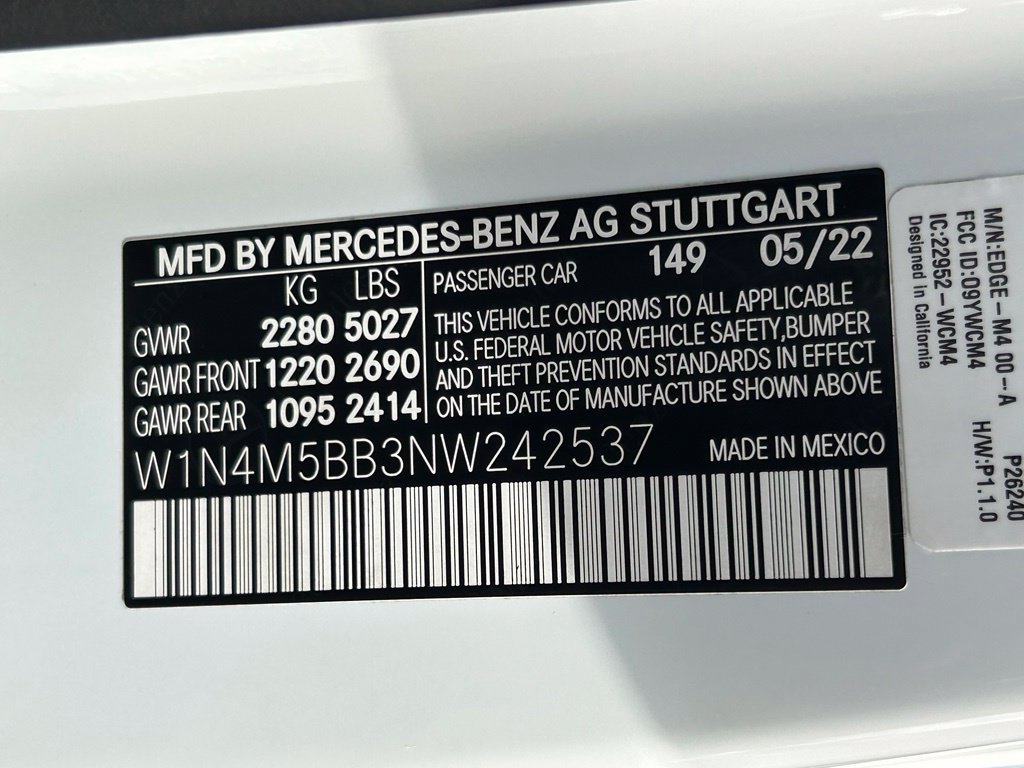 Used 2022 Mercedes-Benz GLB 35 AMG 4MATIC image 53