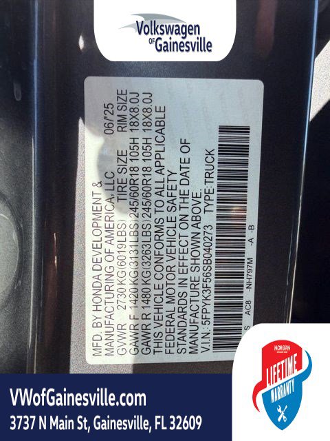 Used 2025 Honda Ridgeline RTL image 31