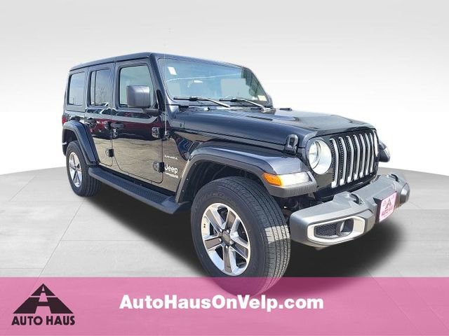 Used 2021 Jeep Wrangler Unlimited Sahara w/ Uconnect 4C Nav & Sound Group
