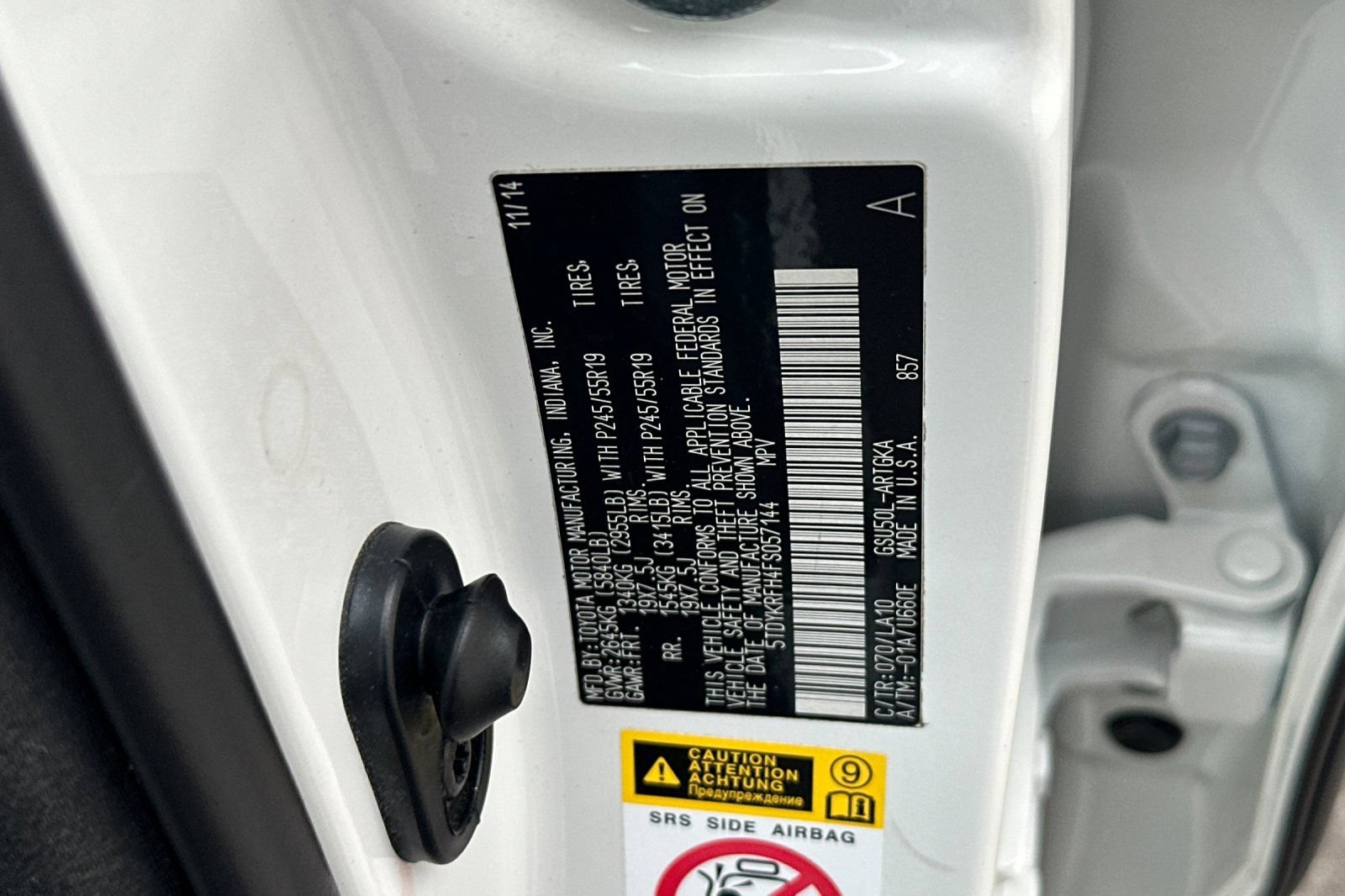 Used 2015 Toyota Highlander Limited FWD image 28