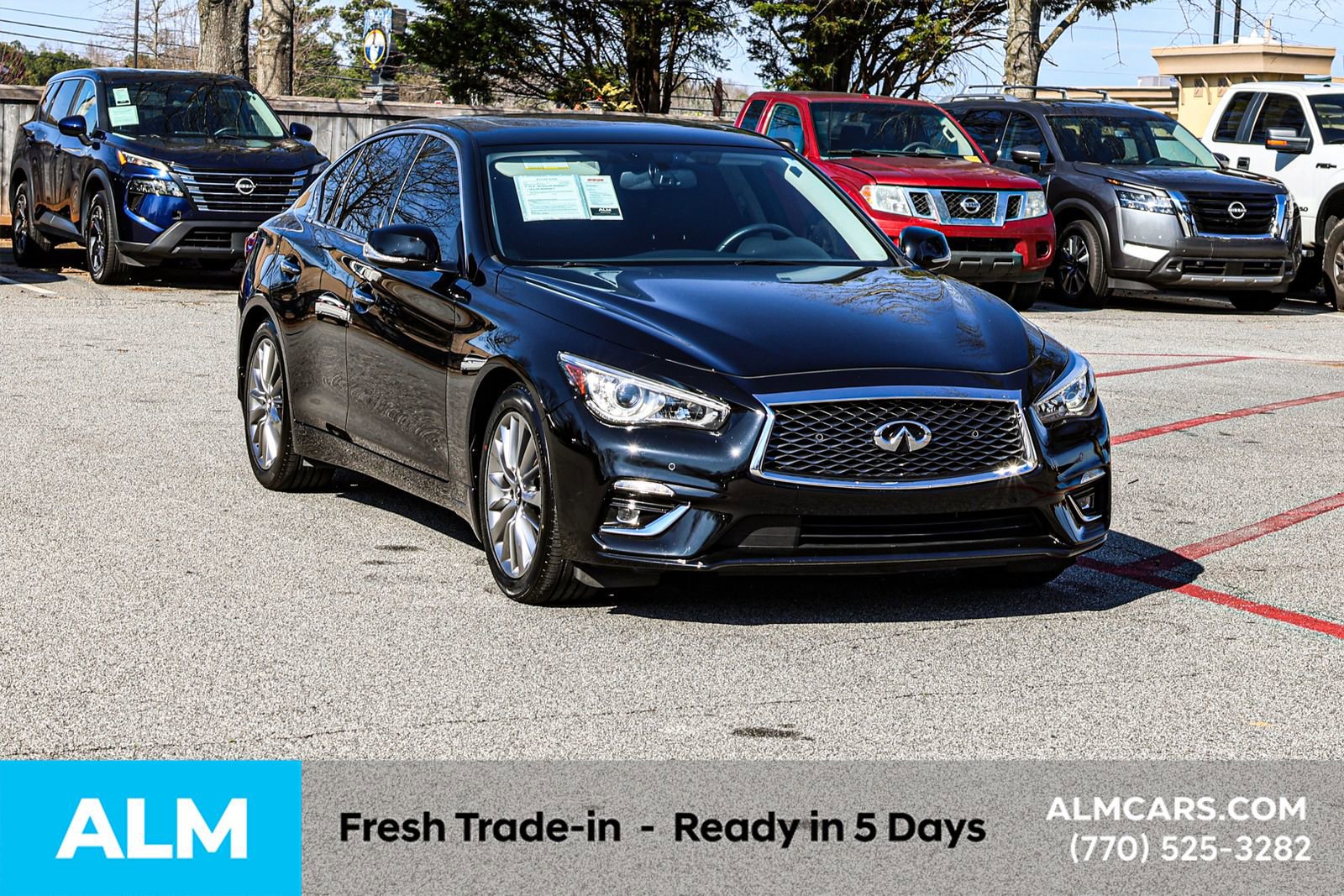 Used 2024 INFINITI Q50 Luxe w/ Cargo Package RWD image 4