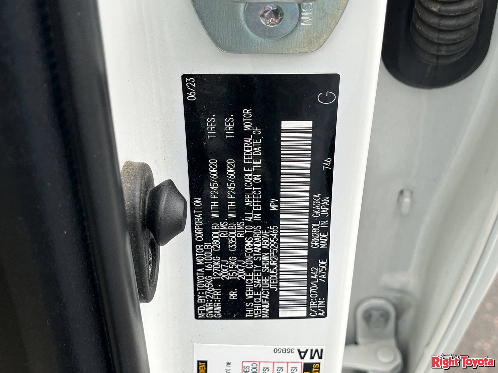 Certified 2023 Toyota 4Runner Limited RWD image 34