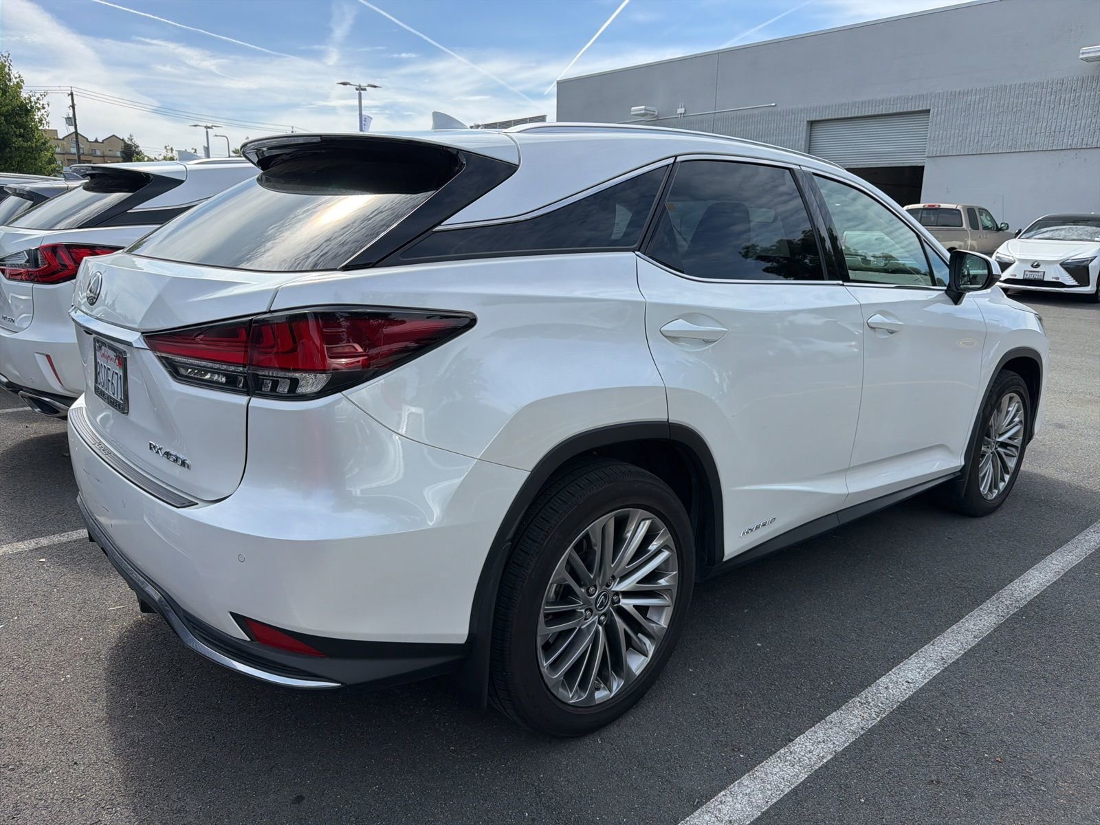 Used 2020 Lexus RX 450h AWD w/ Luxury Package image 4