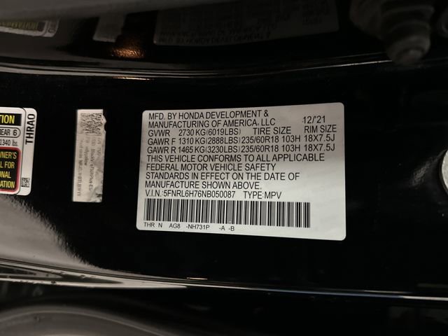 Used 2022 Honda Odyssey EX-L image 36