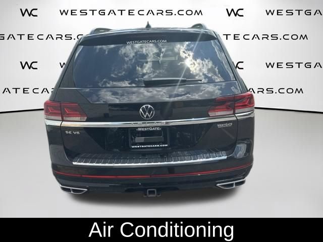 Used 2021 Volkswagen Atlas SE w/ Panoramic Sunroof Package FWD image 10