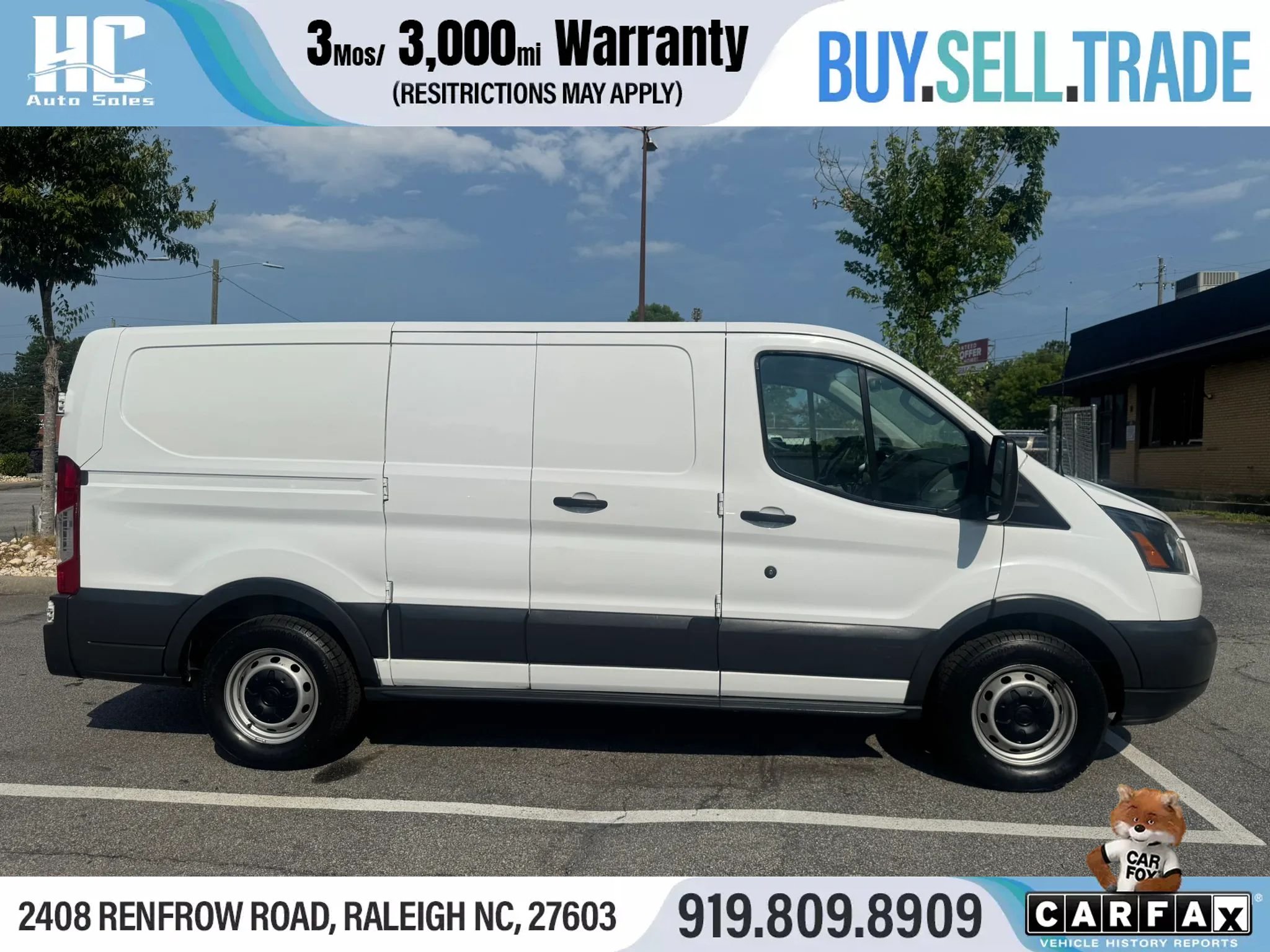 Used 2016 Ford Transit 150 130 Low Roof RWD image 7