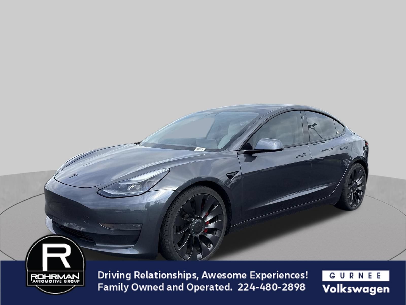 Used 2021 Tesla Model 3 Performance AWD/4WD image 4