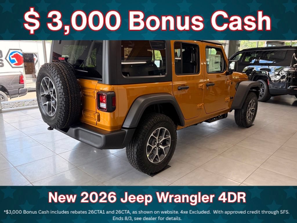 New 2026 Jeep Wrangler Unlimited Sport AWD/4WD image 5