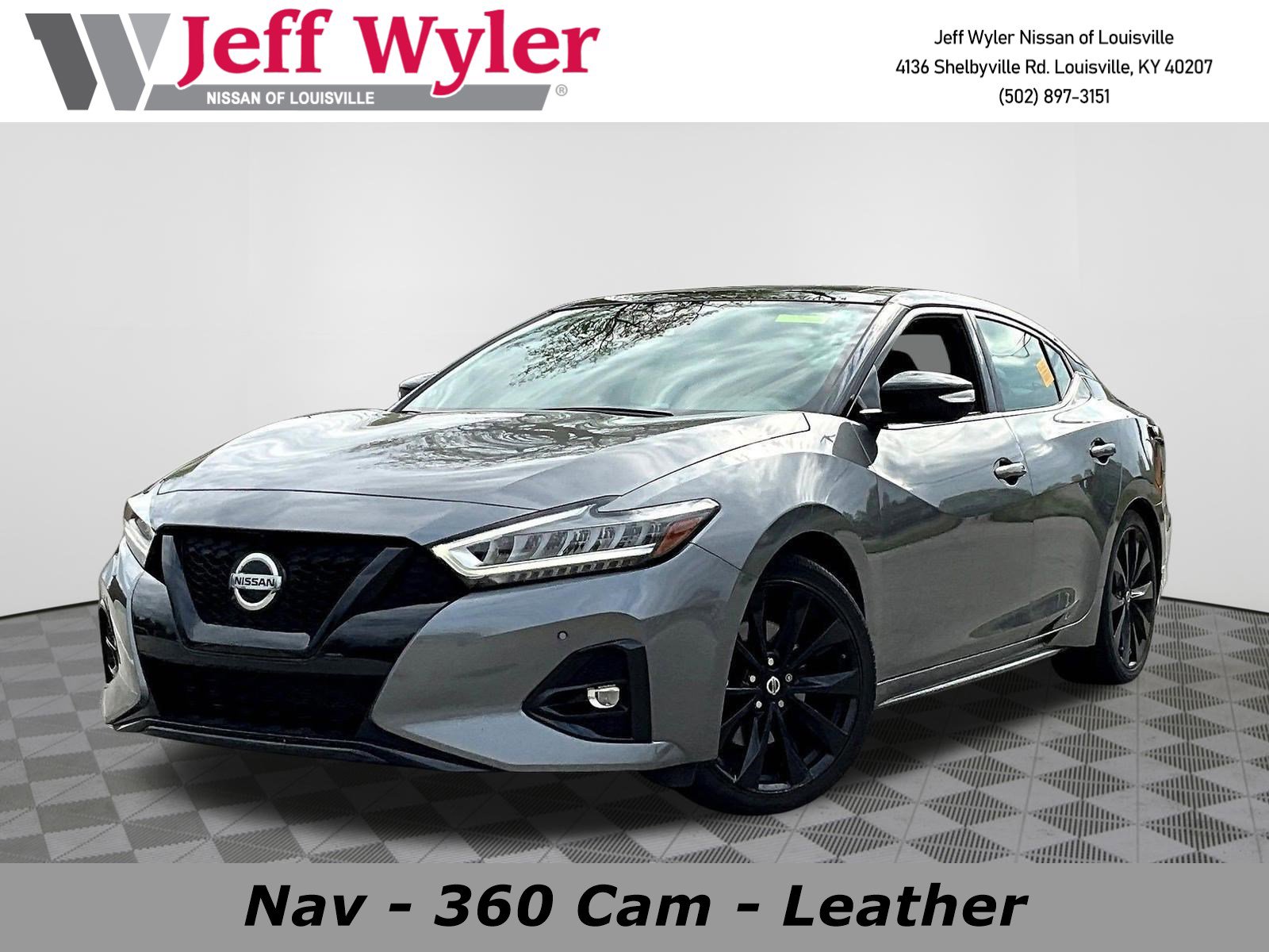 Certified 2021 Nissan Maxima SR w/ Sport Mat Group FWD image 1